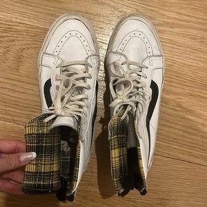 High Top Vans with Zipper